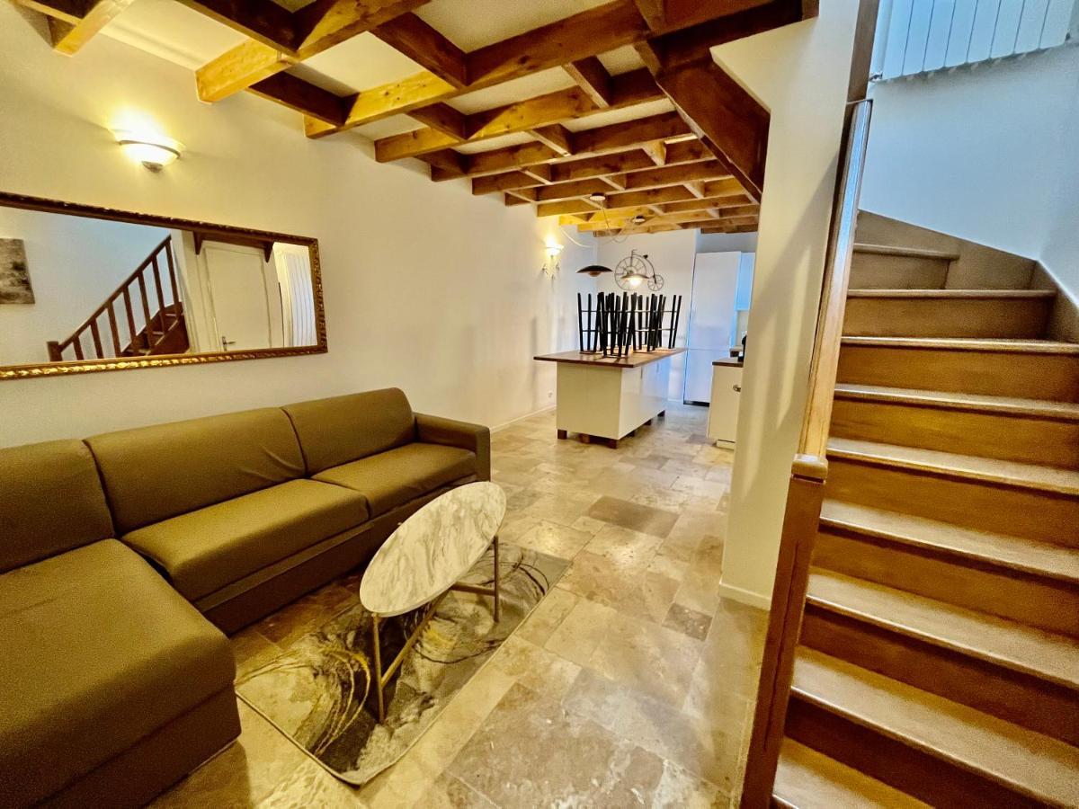Superbe Maison De Ville Pour 4 Personnes Трувил сюр Мер Екстериор снимка